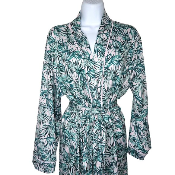 Tahari | Intimates & Sleepwear | Tahari Womens Leaf Print Robe Xl ...